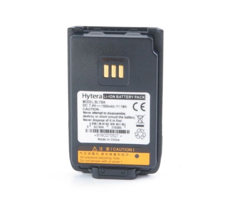 Battery Pack for Hytera PD405 / PD505 / PD605:  BL1504