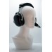 Ear Defending Headset, With Noise cancelling Boom Mic: RED - HS01