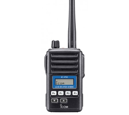 Icom IC-F51/61ATEX, ATEX portable radio