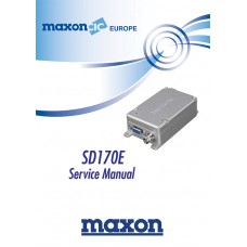 Maxon SD170E Service Manual