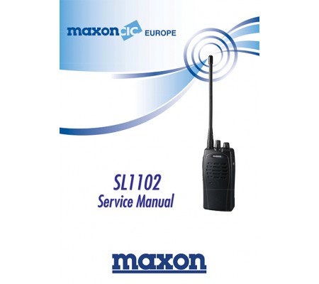 Maxon SL1102 Service Manual