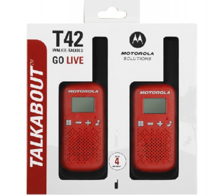Motorola T42 - Leisure PMR446 Twinpack
